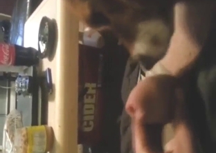 Impressive fuck with a guy and his MILF dog